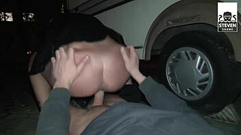 skinny milf lady paris gets picked up and banged on berlin's main road in public by stevenshame.