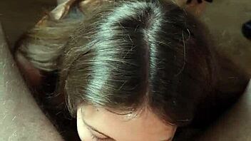 Gazing into your eyes while teasing gently until the sweet release.