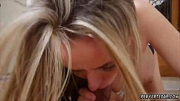 does the blonde milf give a virtual handjob in the morning