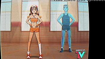 Eri-Chan Performs Home Workout Routine