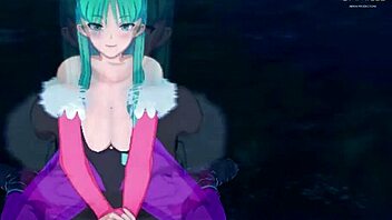 morrigan, horny succubus from darkstalkers, craves your cum. can you handle her?