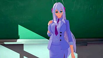 Kuroka from High School DxD in NTR madness full episode