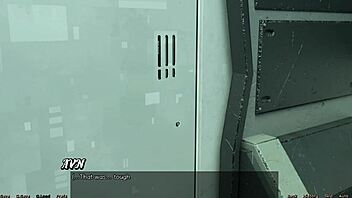 Asian MILF scientist in 3D space porn adventure