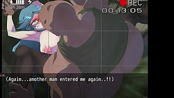 Watch This Witch Get Double Penetration And Bukkake In 3D!