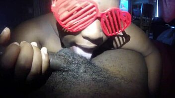 Watch this anime nerd sucking monster cock