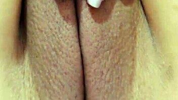 Beautiful Teen With Peachy Shaved Pussy Masturbates Alone