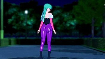 Morrigan's dark and horny journey into the world of hentai