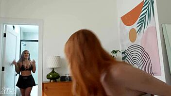 hot goth roommates catch me hooking up with both - elly clutch