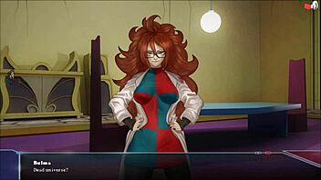 In dragon ball divine adventure part 45, the character gives an intense blowjob