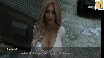 Beautiful big-boobed blonde’s erotic experience in the car