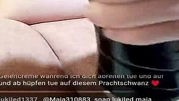 Jerking my cock on livecam while using my toy