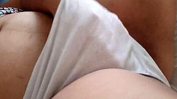 I woke up horny and masturbated to orgasm without removing my panties!