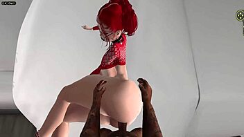Black Man Fucks Young Redhead White Woman with Monster Cock