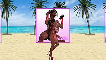 let's play lacey's workout with some big tits and toys involved