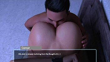 Hentai game with big tits and monster cock action