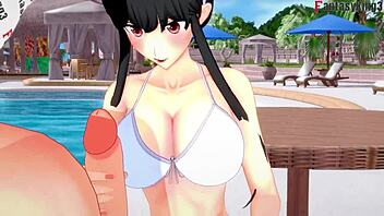 Yor Forger Enjoys Bikini Pool Sex In Spy X Family Fantasy