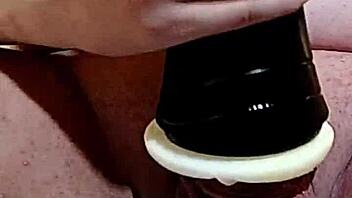 Jerking my cock on livecam while using my toy