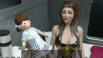 stranded in space 64 with a big cock threat