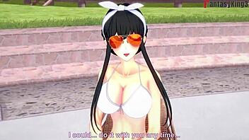 Yor Forger Enjoys Bikini Pool Sex In Spy X Family Fantasy