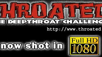 Man, this chick's mouth got stuffed by a huge rod! 😲