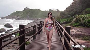 På Stranden, Jeg Masturbere Der