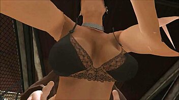 Is Cristina Ready for Two Mechanics Fucking Her in Workshop?