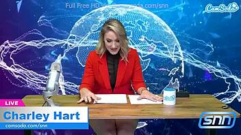 camsoda milf rides sybian while reading news 😘