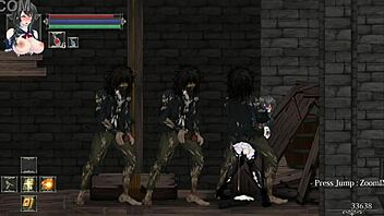 Night of R scenes - part 12 nightless area 2 - slums 2 underground passage