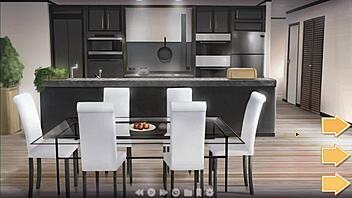 Stepsister and neighbor's daughter fuck with big cocks in front of me.