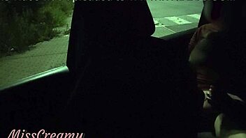 Wife squirts and fucks voyeur! Caught!