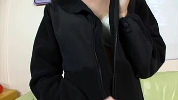 gal sucks huge load in rough teen action. damn, she's wild! 😲