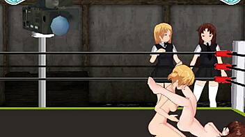 Princess Karin battles Nina in intense ring catfight