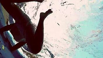 i watch alla swim naked in hot pool