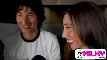 My girlfriend lets me join the casting where the boy fucks in front of cameras