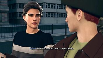 Deepthroat and doggystyle action in a 3D cartoon adult game