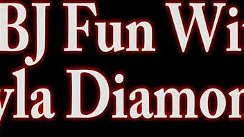 Maggie in Double Blowjob with Cumshot