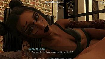 3D animated sex game with a teenage girl who wants to have sex before she leaves the game