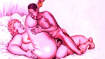 vintage erotic art illustration