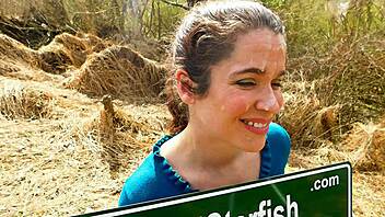 outdoor shame as wife takes public cum facial walk