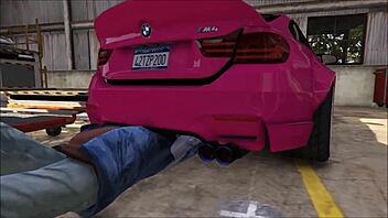 Is Cristina Ready for Two Mechanics Fucking Her in Workshop?