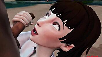 3D animated porn: Cheating wife in Hawaii - Animecheating