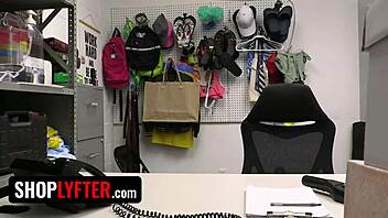 aubry babcock plays innocent to avoid shoplifting trouble at work