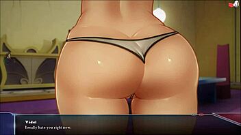 In dragon ball divine adventure part 45, the character gives an intense blowjob