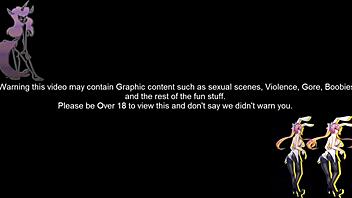 In Danny Phantom Amity Park Part 21, Amity Gives A Green Handjob To Danny's Monster Cock