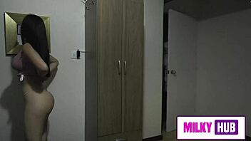 I’m so overwhelmed seeing this perverted Santa sneak into a naughty Latina teen’s house for wild sex.