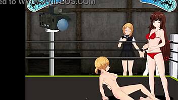 Princess Karin battles Nina in intense ring catfight