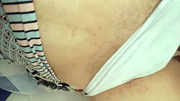 I woke up horny and masturbated to orgasm without removing my panties!