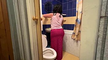 Mom gears up for intense anal pounding.