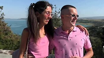 Young couple’s tight pussy and anal sex with a friend