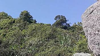 Wild orgy on famous beach with real horny men